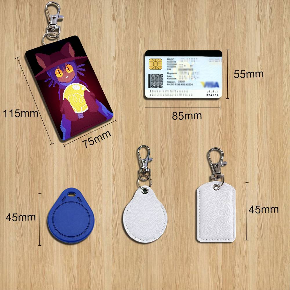 cute Niko game OneShot Holder  - đánh giá và giá Leather Card Wallet