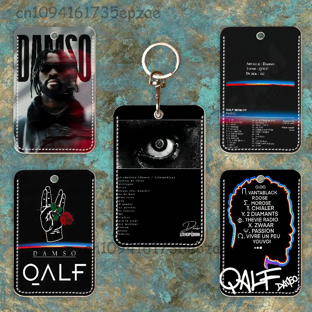 D-Damso Qalf Rectangle Card Ca - đánh giá và giá Leather Card Wallet