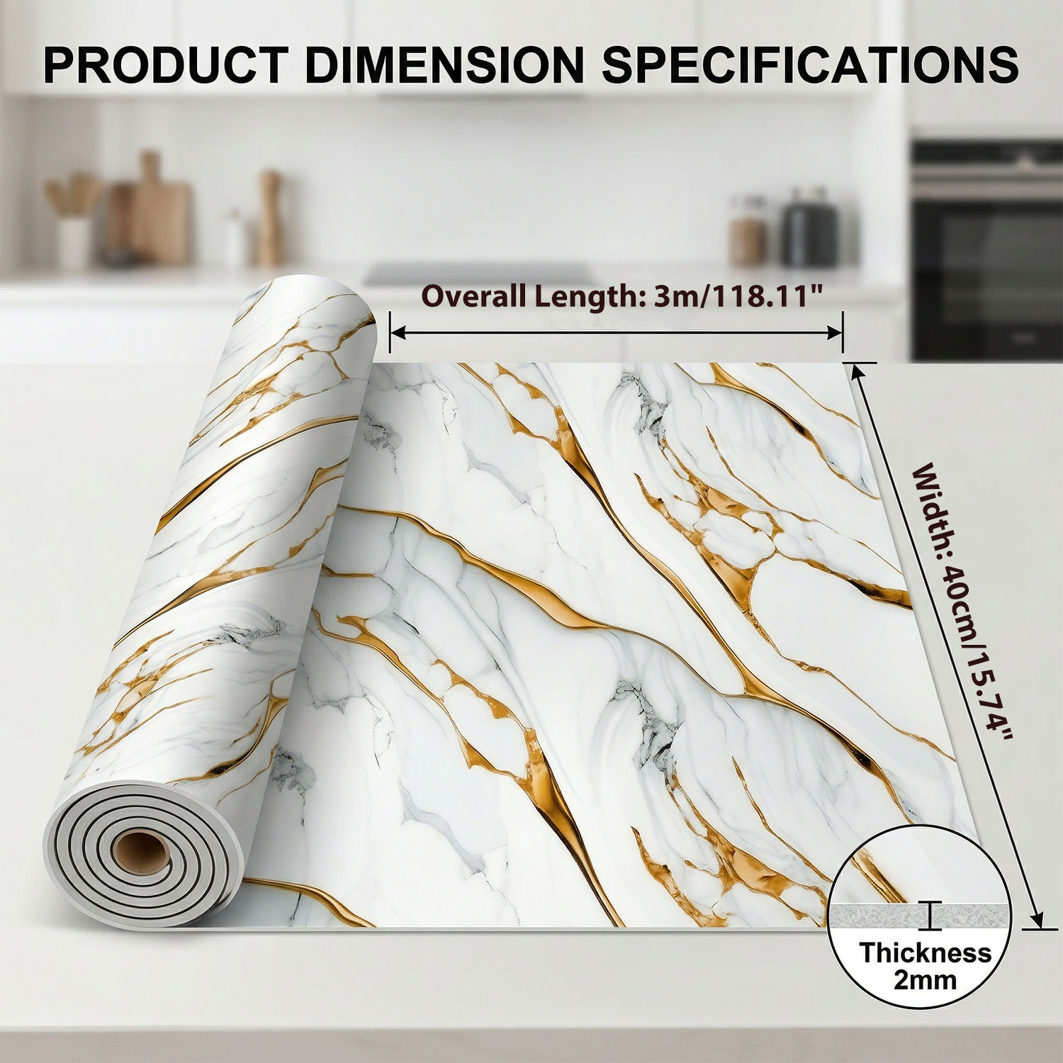 1 Roll Waterproof Self-Adhesiv - đánh giá và giá Luxury Lifestyle Wallpaper