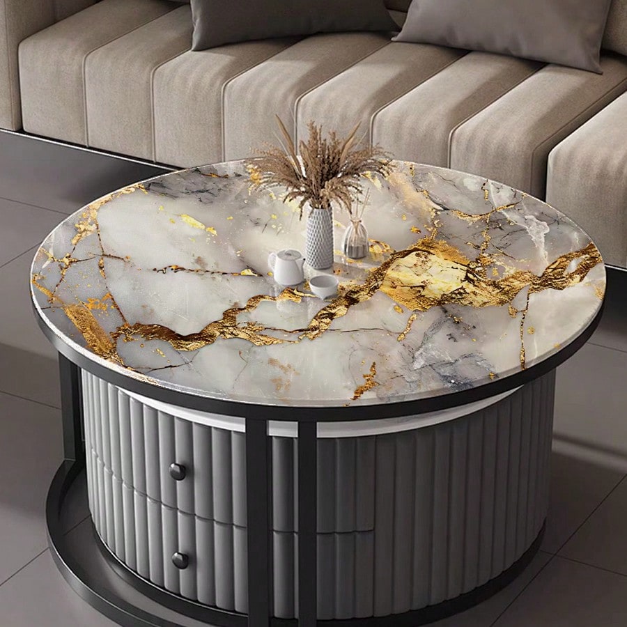1roll Waterproof Marble Peel a - đánh giá và giá Luxury Lifestyle Wallpaper